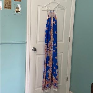 Ángel Biba Paisley Maxi Dress- SZ 8